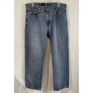 Jeans Co Mens Blue Denim Mens 32x30 USA 90s Loose Jean